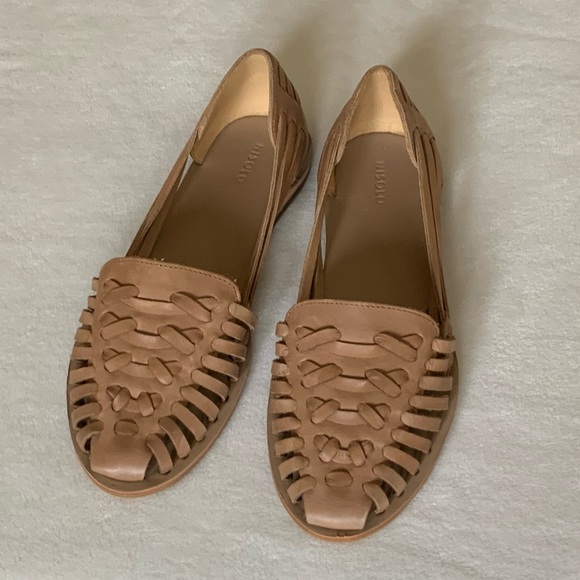 Nisolo Hurache flats sandals woven leather - Picture 2 of 14